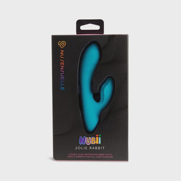 Nu Sensuelle Jolie Nubii Warming Mini Rabbit, Color: Blue
