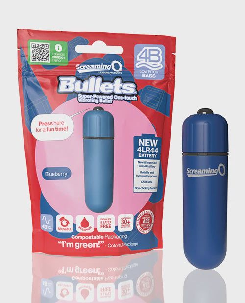 Screaming O 4B Bullet, Color: Blueberry