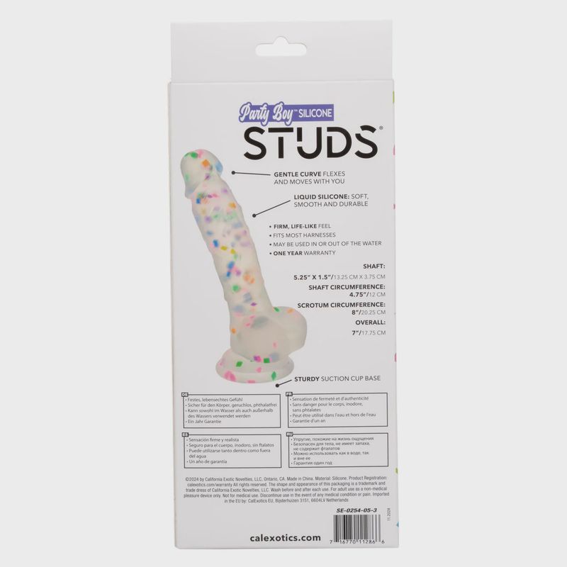 Party Boy™ Silicone Studs® 5.25"/13.25 cm