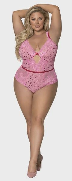 Balconette Teddy, Size: 1-3X