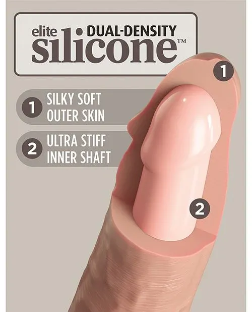 King Cock Elite Dual Density Silicone Cock