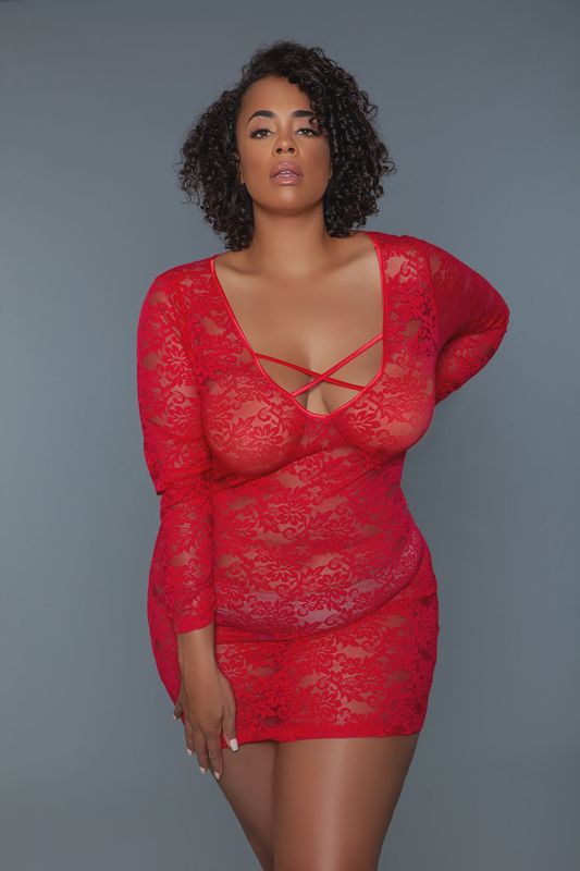 Lynn Chemise Red
