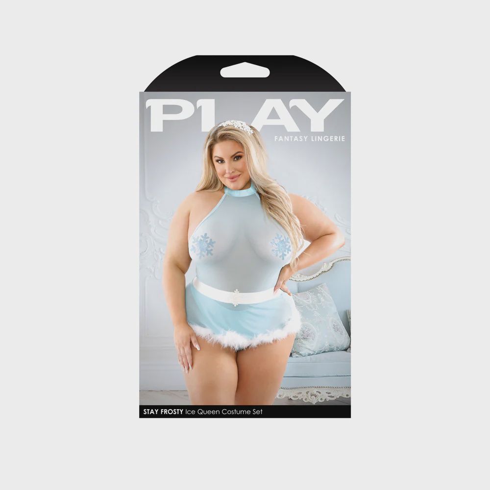 Stay Frosty Ice Queen Costume, Size: 1X/2X