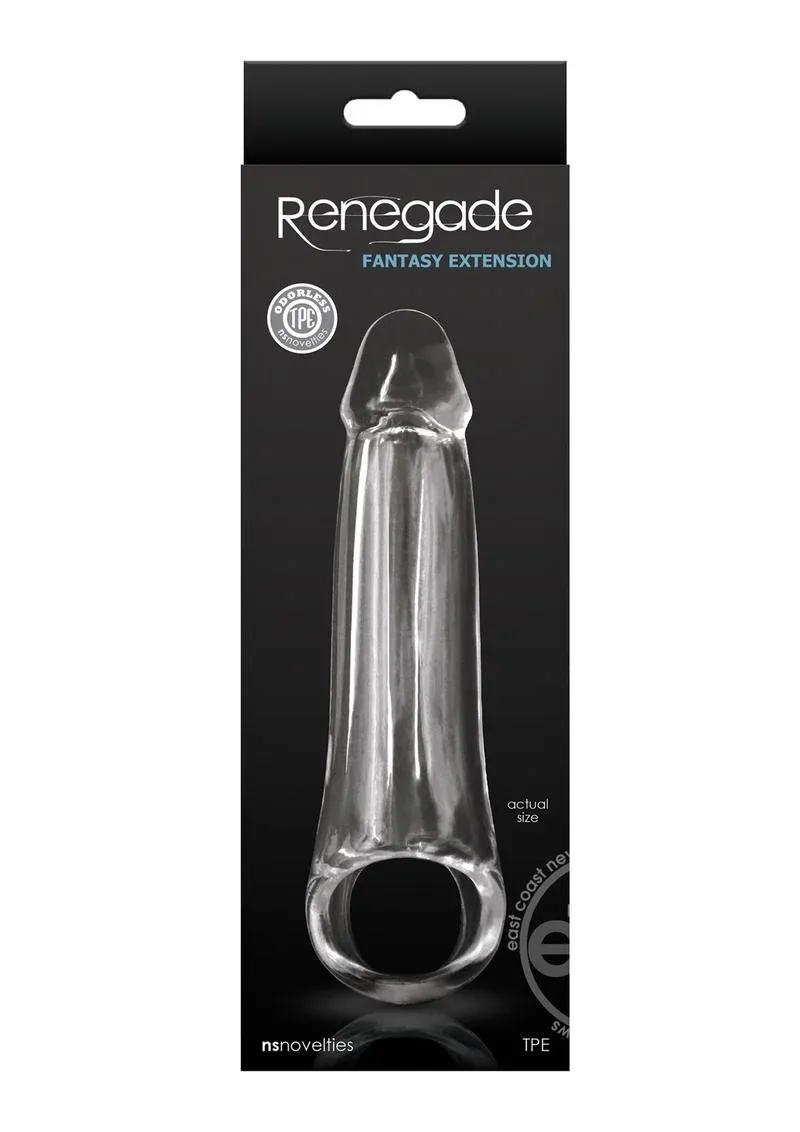 DISC- Renegade Fantasy Extension - Clear, Size: Small