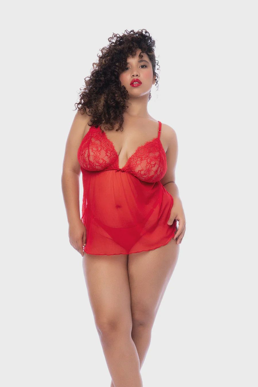 Babydoll, Size: 1/2X