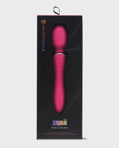 Nu Sensuelle Nubii Mika Heating Mini Wand, Color: Pink