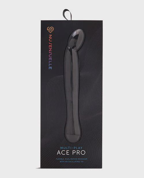 Nu Sensuelle Ace Pro Prostate &amp; G Spot Vibe, Color: Black