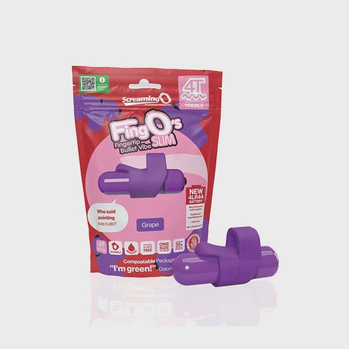 Screaming O 4T FingO Slim, Color: Grape