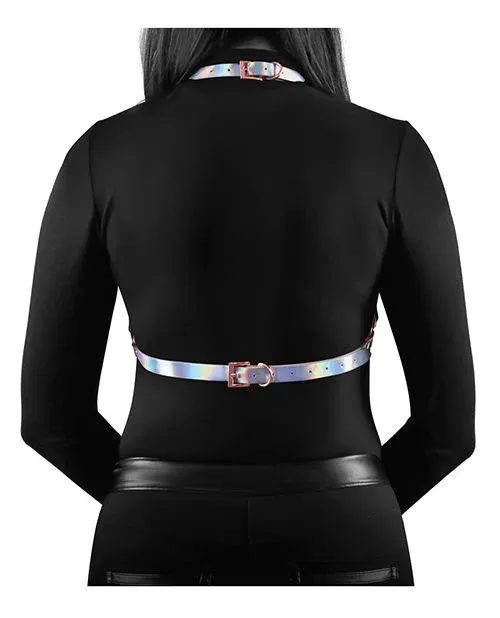 DISC- Cosmo Harness Vamp-Rainbow
