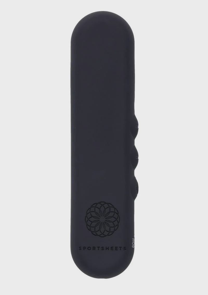 Pivot Flat Bullet Rechargeable Silicone Mini Vibe, Color: Black
