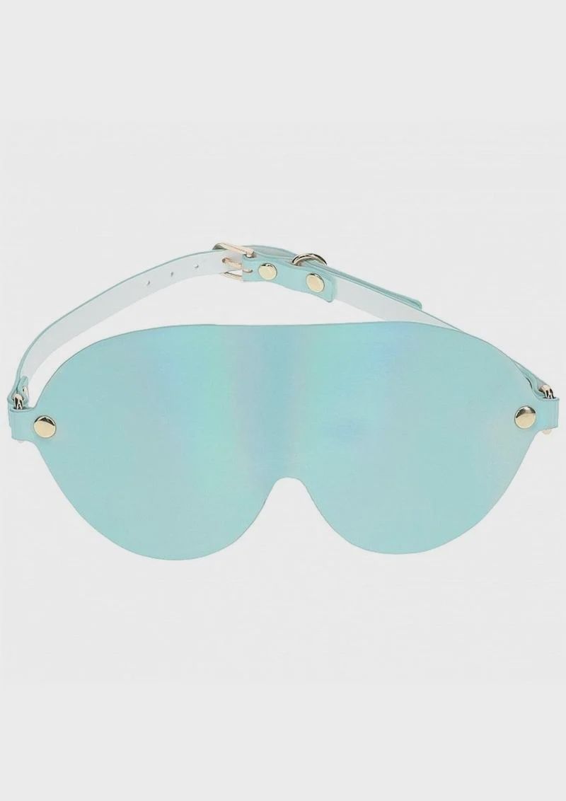 Ouch! Paris Collection Blindfold, Color: Blue