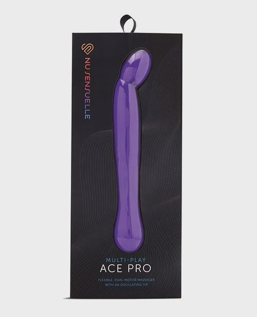 Nu Sensuelle Ace Pro Prostate &amp; G Spot Vibe - Purple, Color: Purple