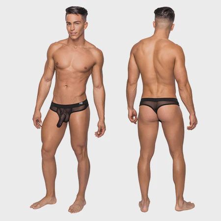 Hoser Sheer Stretch Pouch Thong