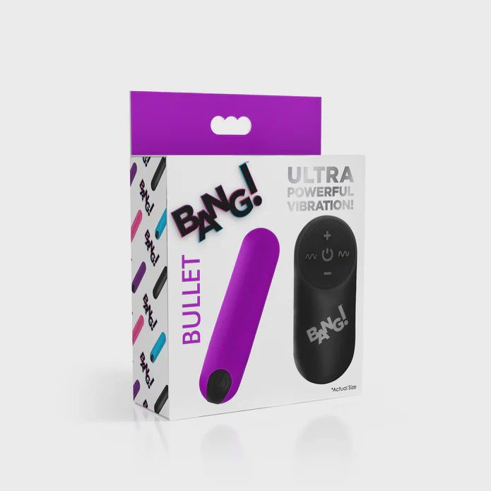 21X Vibrating Bullet with Remote Control