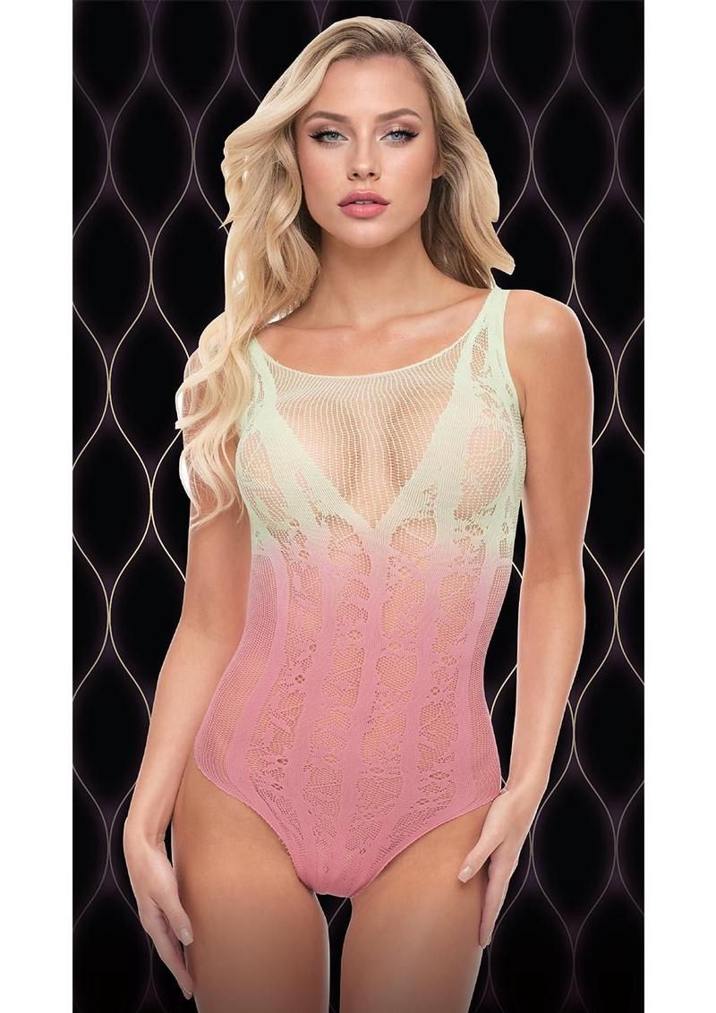 ROSY SUNSET BODYSUIT, Size: one-size