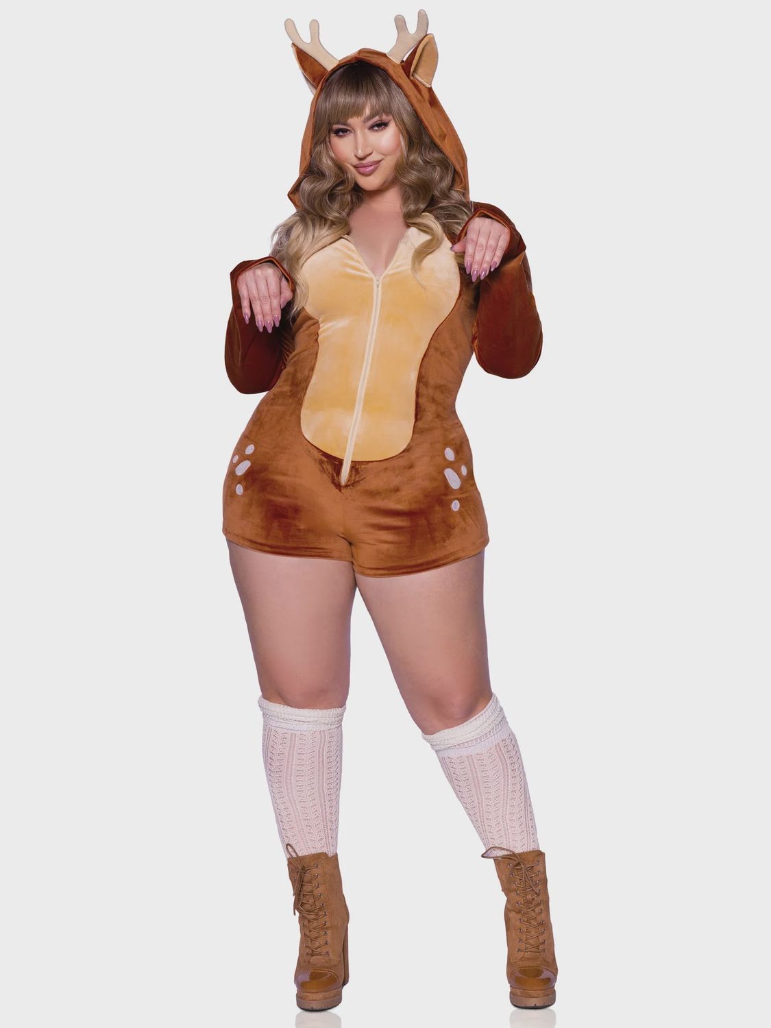 Comfy Fawn, Size: 1X-2X