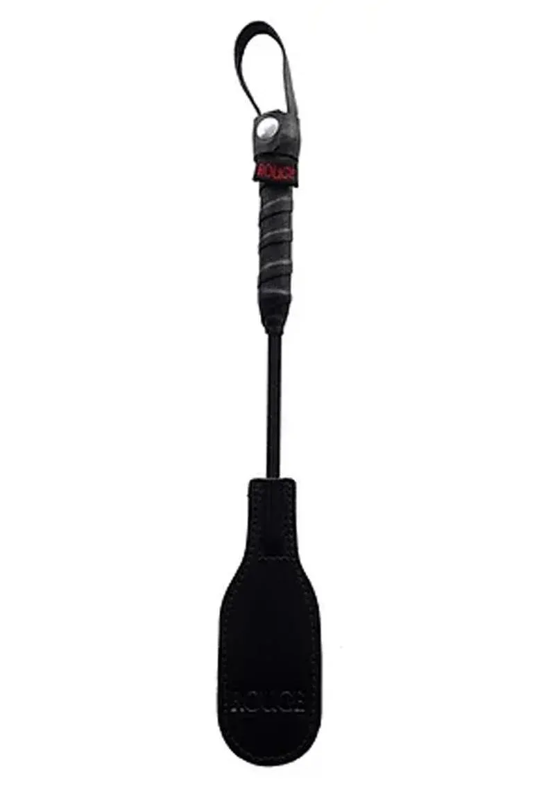 Rouge Mini Leather Oval Paddle, Color: Black