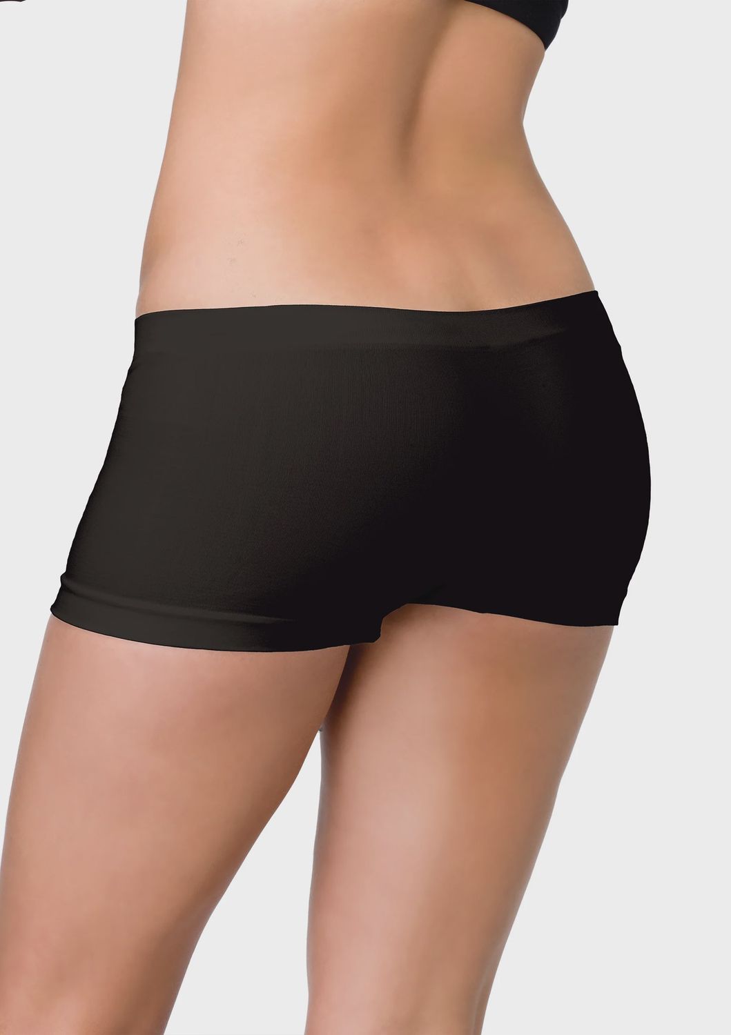 Seamless Boyshorts, Color: Black