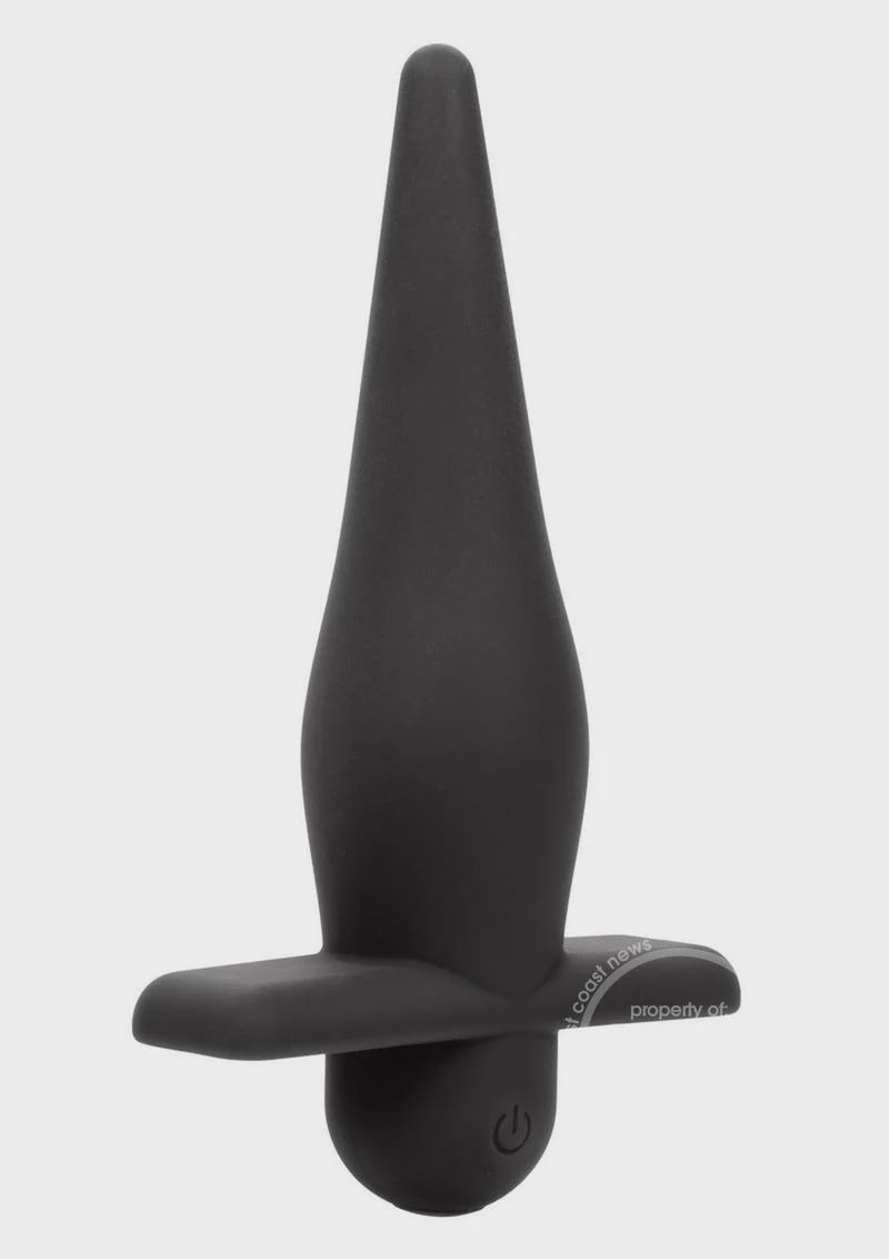 Anal Toys Rechargeable Silicone High Intense Probe, Color: Black