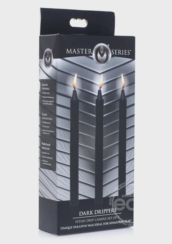 Master Series Fire Sticks Fetish Drip Candles (set of 3)