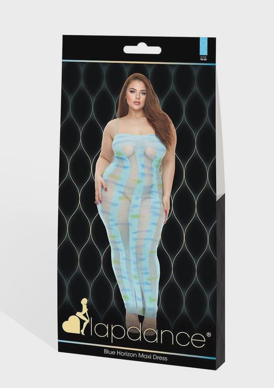 BLUE HORIZON MAXI DRESS