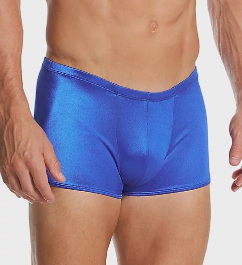 Satin Lo Rise Pouch Short