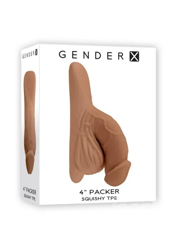 Gender X TPE Packer Dildo 4in