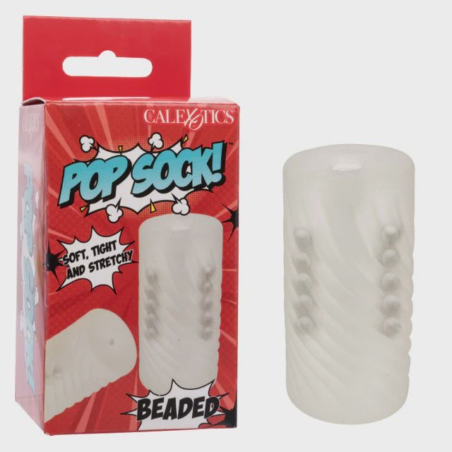 Pop Sock!™ Beaded, Color: Clear