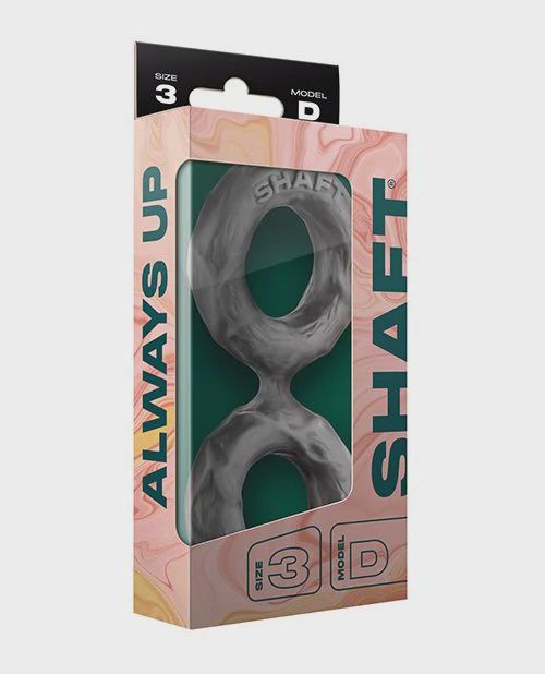 Shaft Double C-Ring - Large, Color: Gray