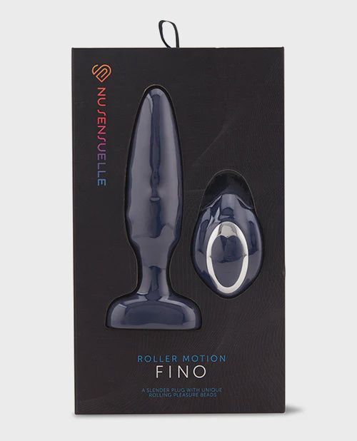 Nu Sensuelle Fino Roller Motion Plug, Color: Blue
