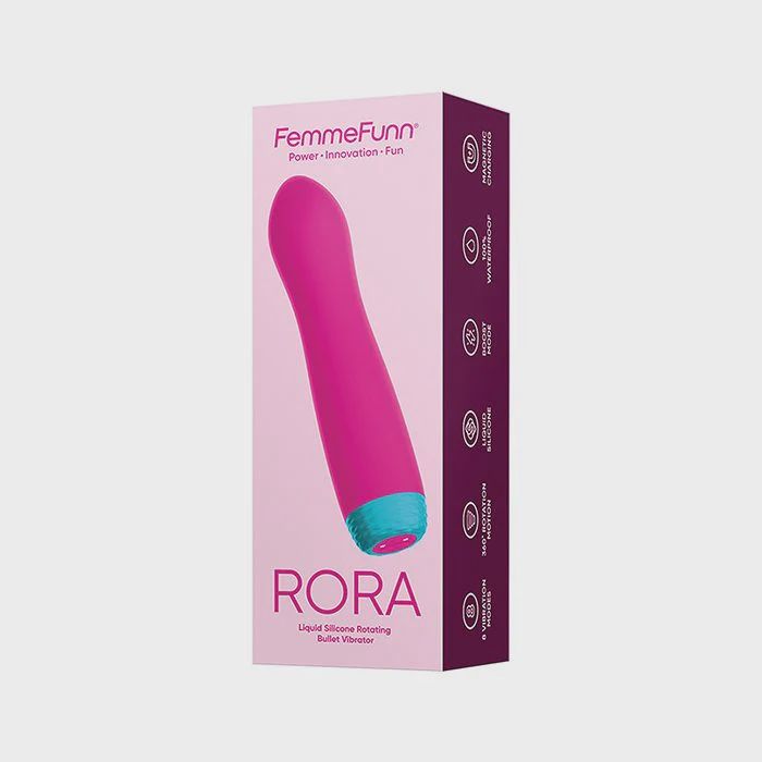 Femme Funn Rora Rotating Bullet, Color: Pink