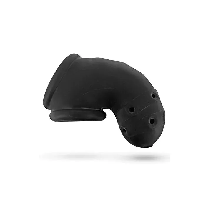 Oxballs Airlock Air-Lite Vented Chastity, Color: Black Ice