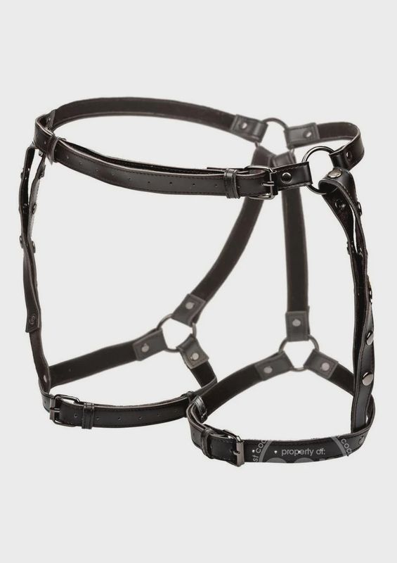 Euphoria Collection Riding Thigh Harness - Black
