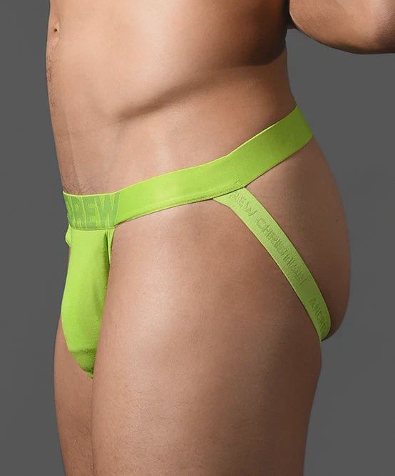 Bespoke Modal Jock, Color: fresh-lime, Size: small