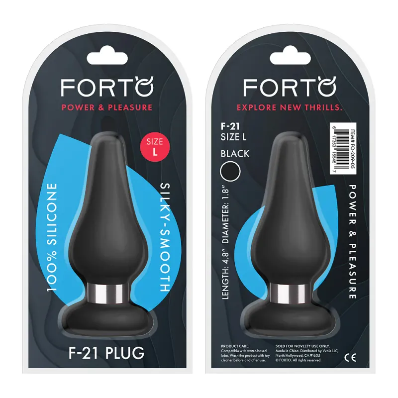 Forto F-21: TEARDROP – BLACK