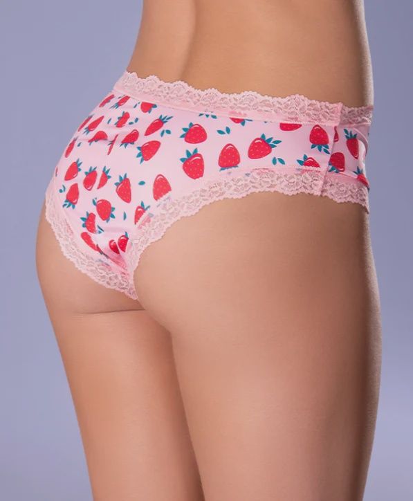 Sweet Treats Crotchless Boy Short with Edible Lube