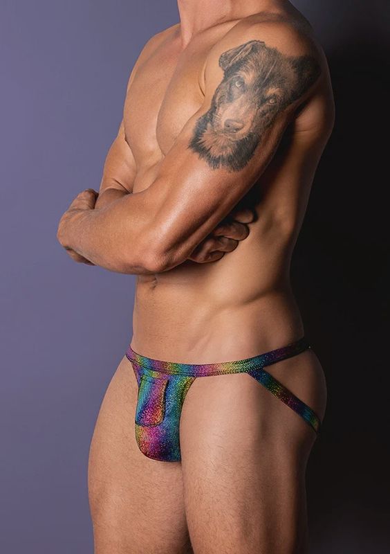 Pack &amp; Play Jock with Front Condom Pouch