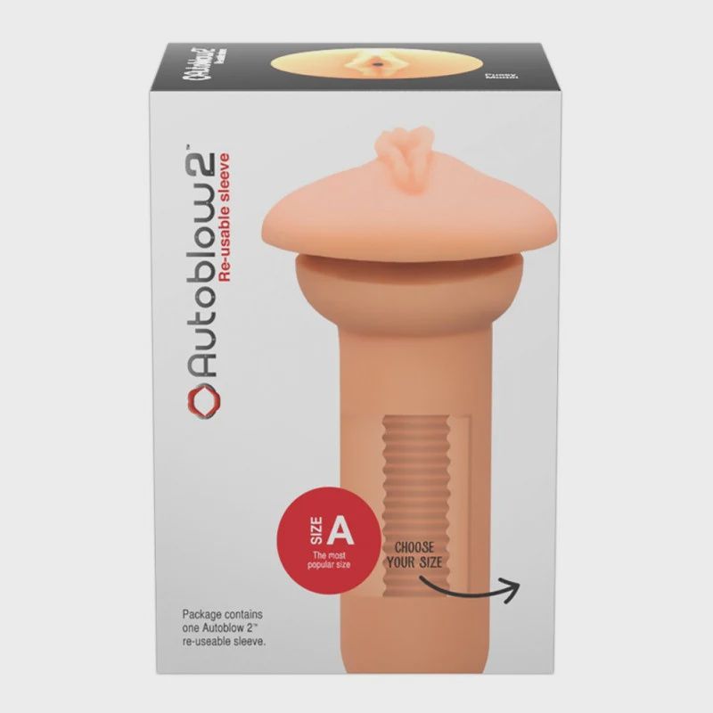 AUTOBLOW - 2 PLUS XT VAGINA SLEEVE