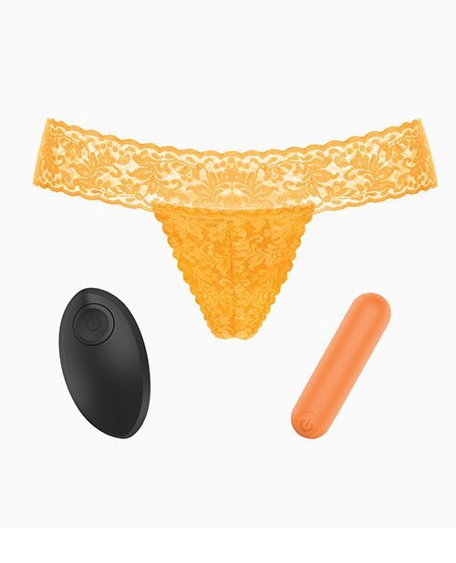 Love to Love Secret Panty Vibe 2, Color: Neon Orange
