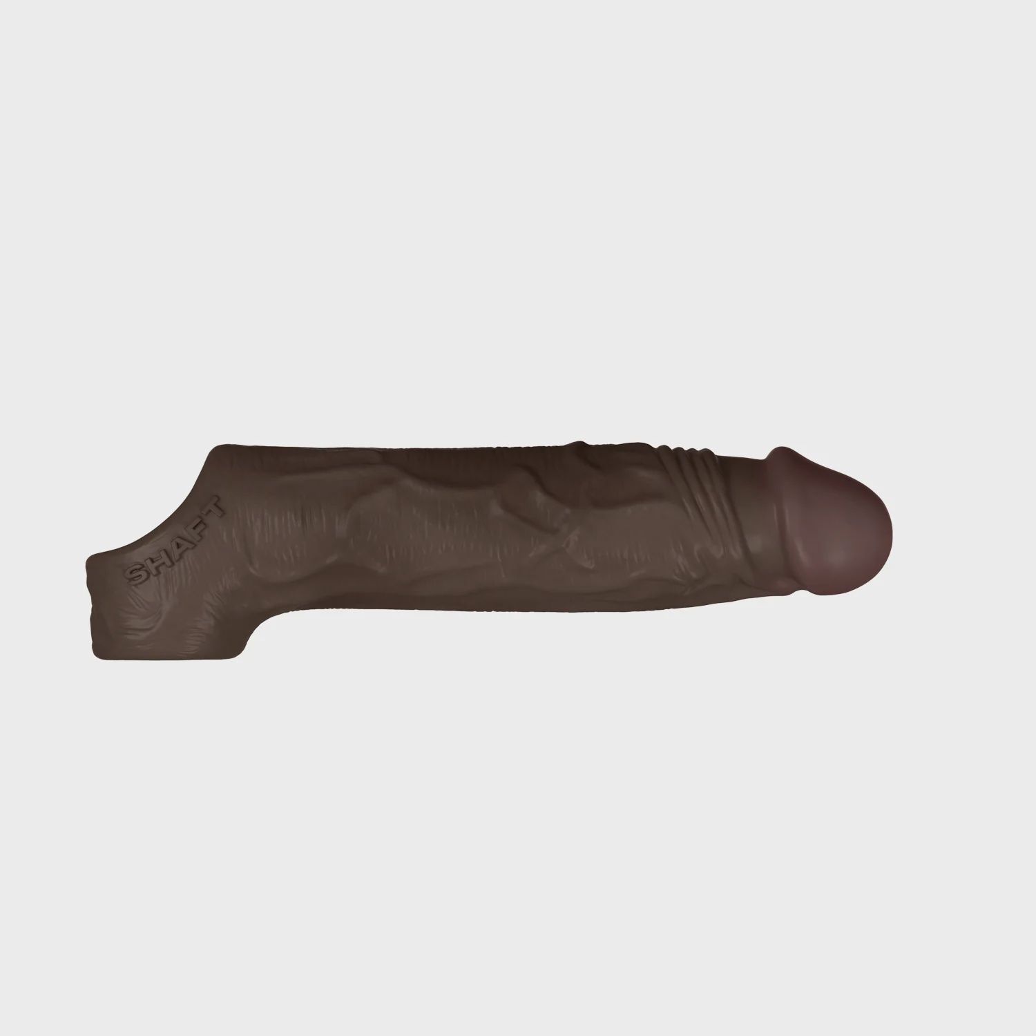 VIBRATING MODEL F: SHEATH – SIZE 1, Color: Mahogany