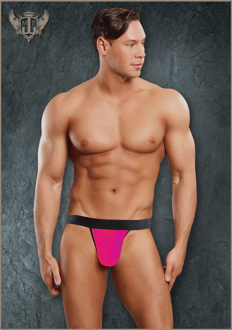 Male Power Neon Mesh Micro Thong