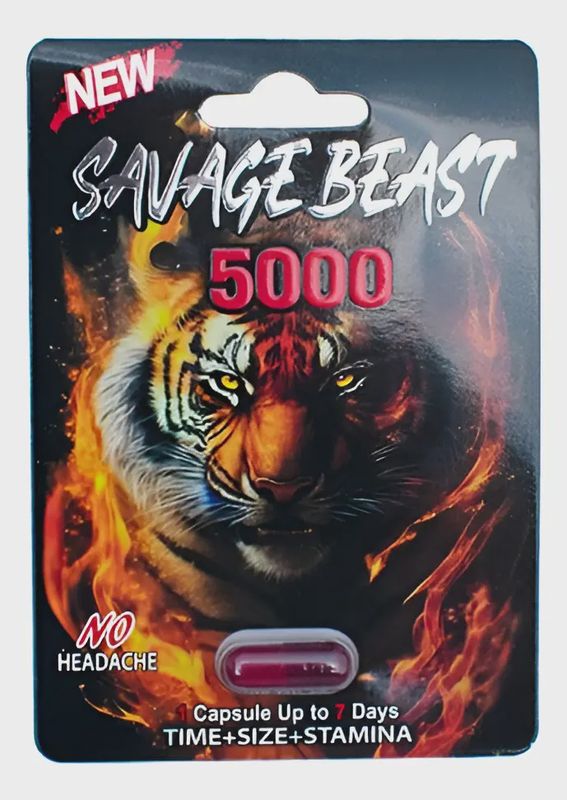Savage Beast 5000 Single Pill
