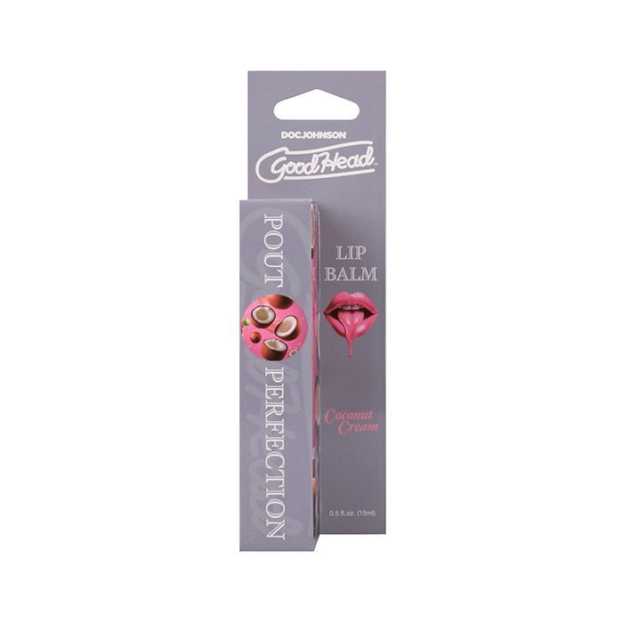 GoodHead Pout Perfection Lip Balm, Flavor: Coconut Cream