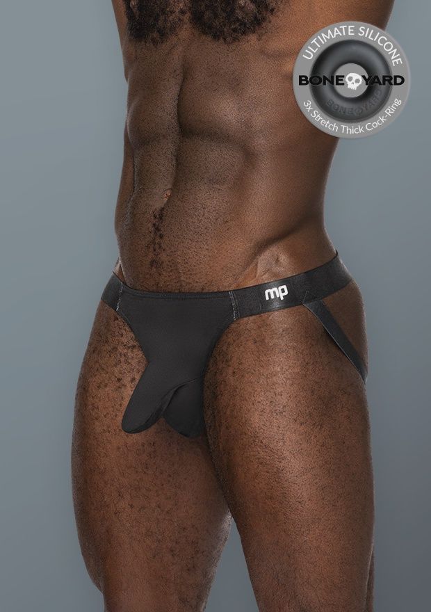 The Ultimate Duo CRR Sleeve Jock w Black Cock Ring