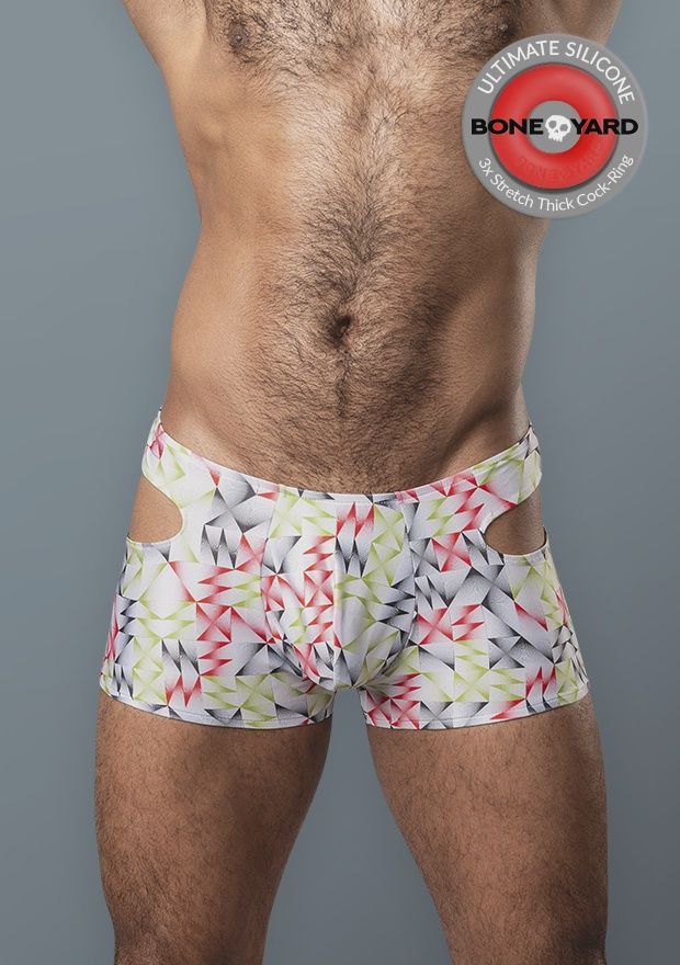 The Ultimate Duo CRR Cutout Short w Red Cock Ring