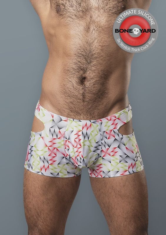 The Ultimate Duo CRR Cutout Short w Red Cock Ring
