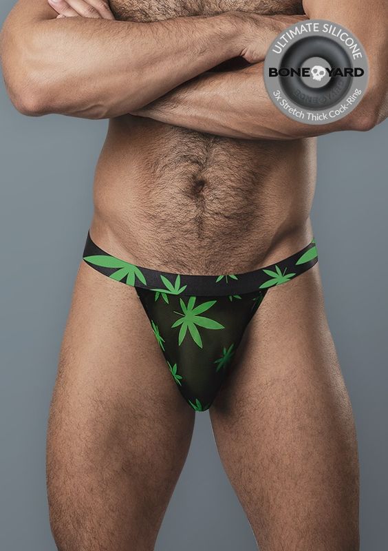 The Ultimate Duo CRB Micro Thong w Black Cock Ring