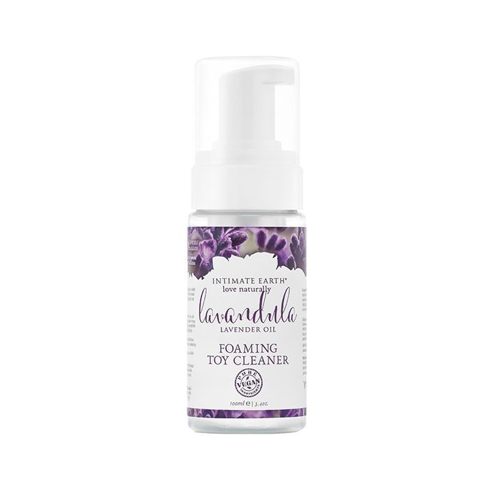 Intimate Earth Foaming Toy Cleaner - 100 ml Lavandula Lavender Oil and Rosemary Extracts