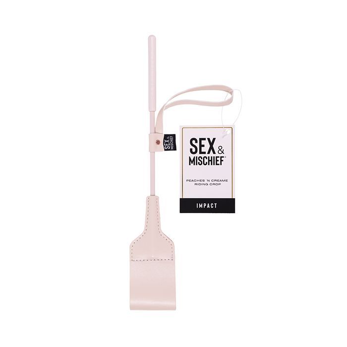 Sex &amp; Mischief Peaches 'n CreaMe Riding Crop