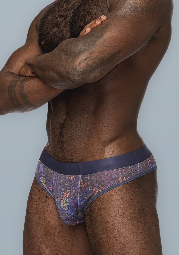 Wow Sheer Prints Sheer Thong